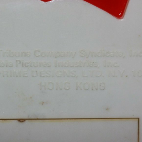 1981  LITTLE ORPHAN  ANNIE DOG SANDY AM TRANSISTOR RADIO WORKING CONDITION - Picture 3 of 3